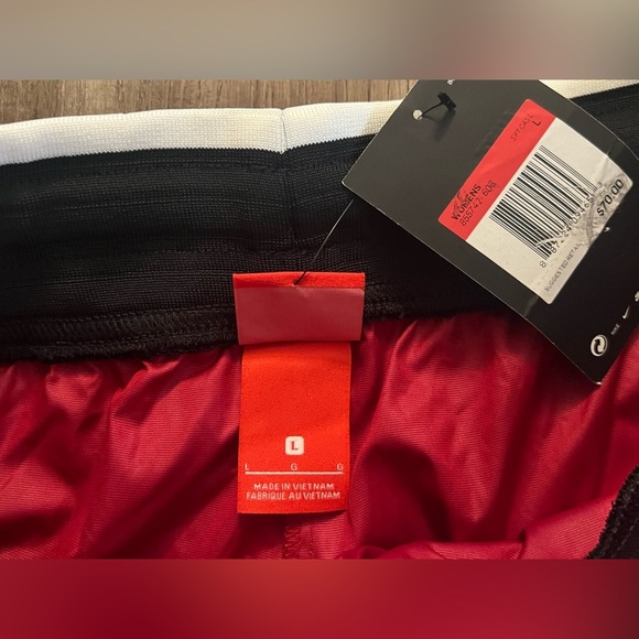 Nike Nylon Wind Track Athletic Warm Up Pants Large Windbreaker Swishy Shiny C5 - Picture 4 of 7